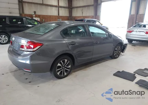 2014 Honda Civic Ex из США, поврежденный, VIN 19XFB2F89EE265379